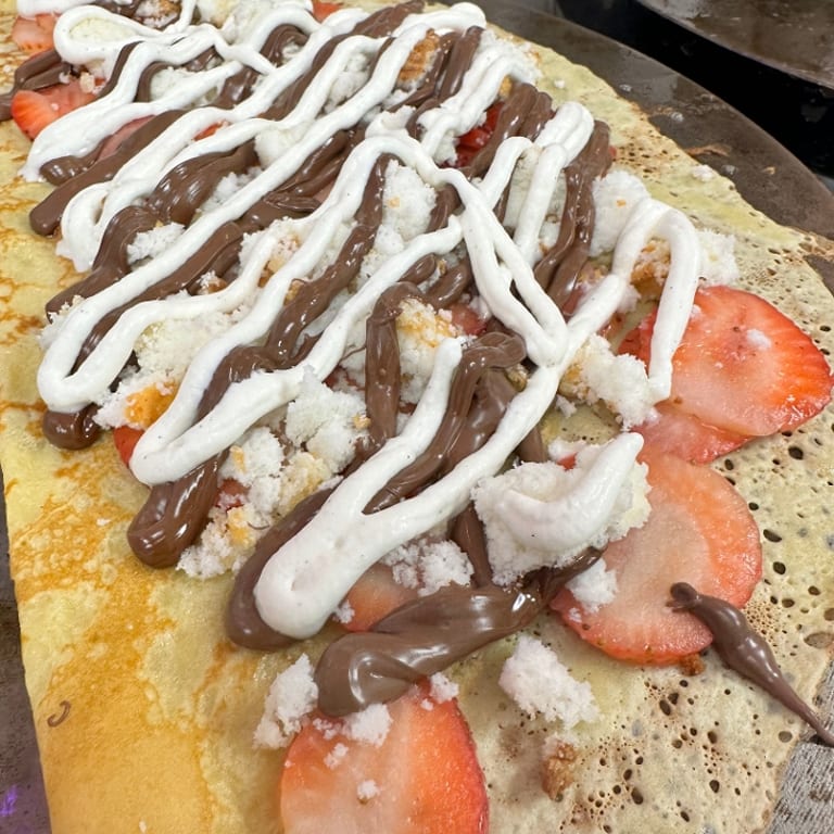 Delicious Dessert Crepes